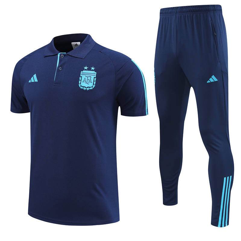 AAA Quality Argentina 22/23 Navy Blue Training Kit Jerseys